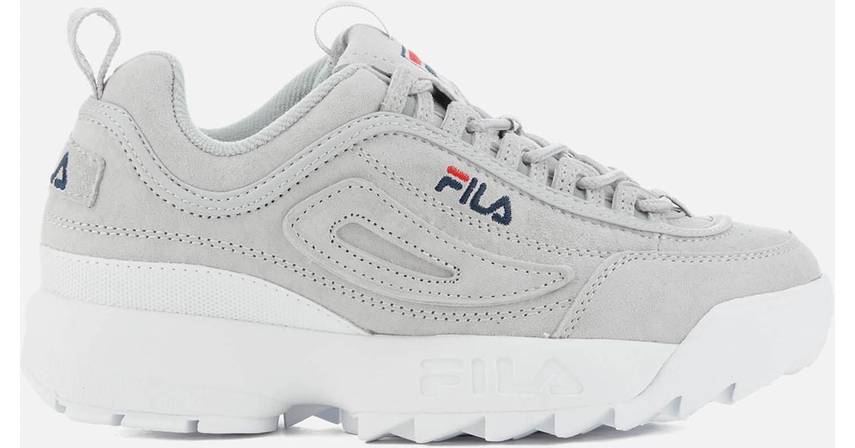 fila grey suede shoes