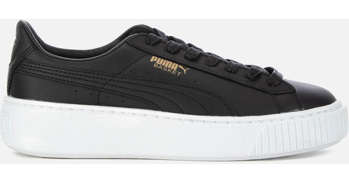 basket platform core women's trainers