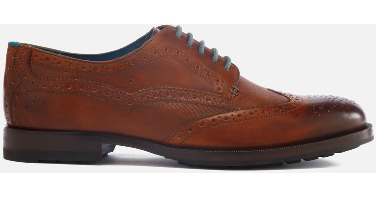 ted baker senape brogues