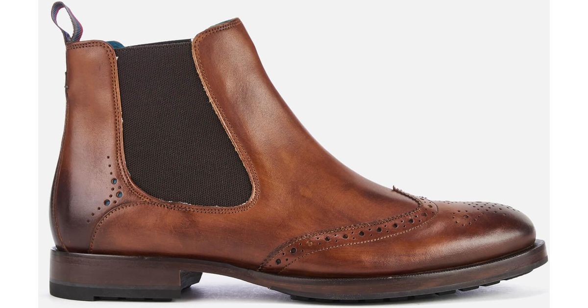 ted baker camheri brogue chelsea boots