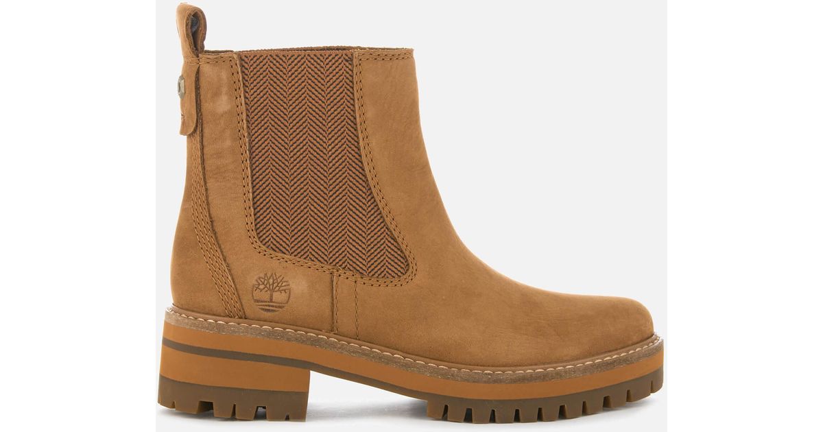 timberland tan chelsea boots
