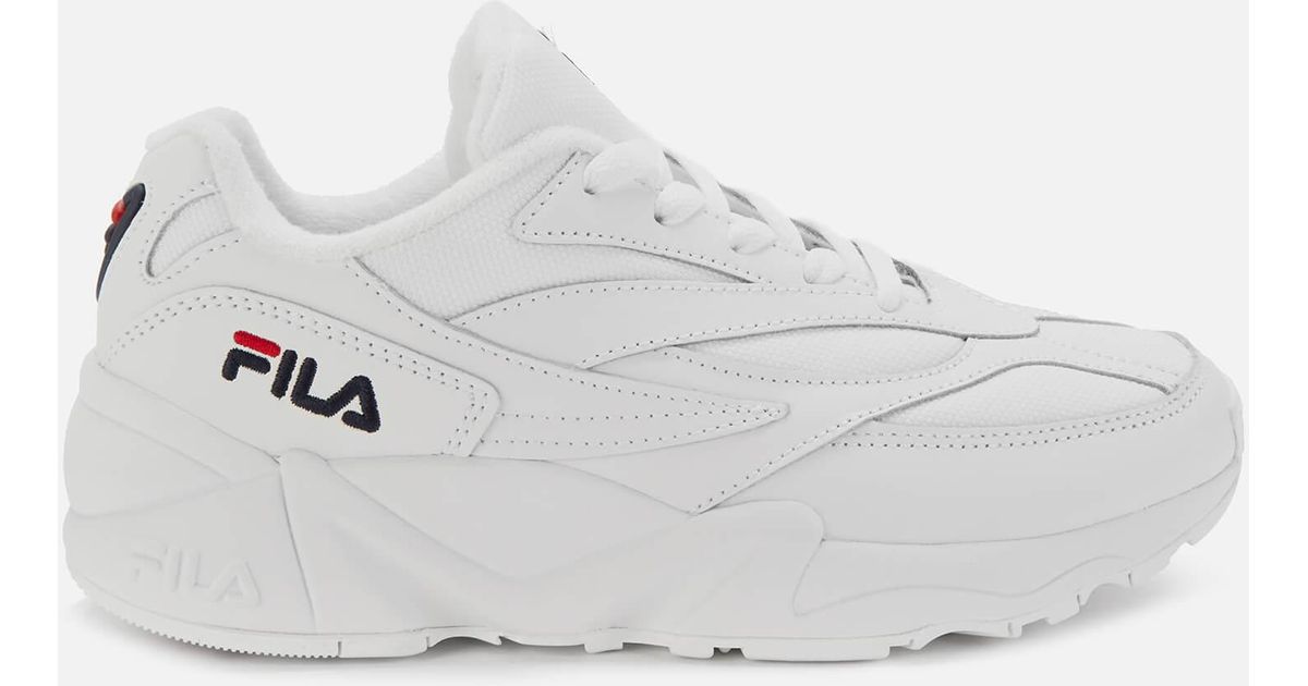 fila venom white trainers