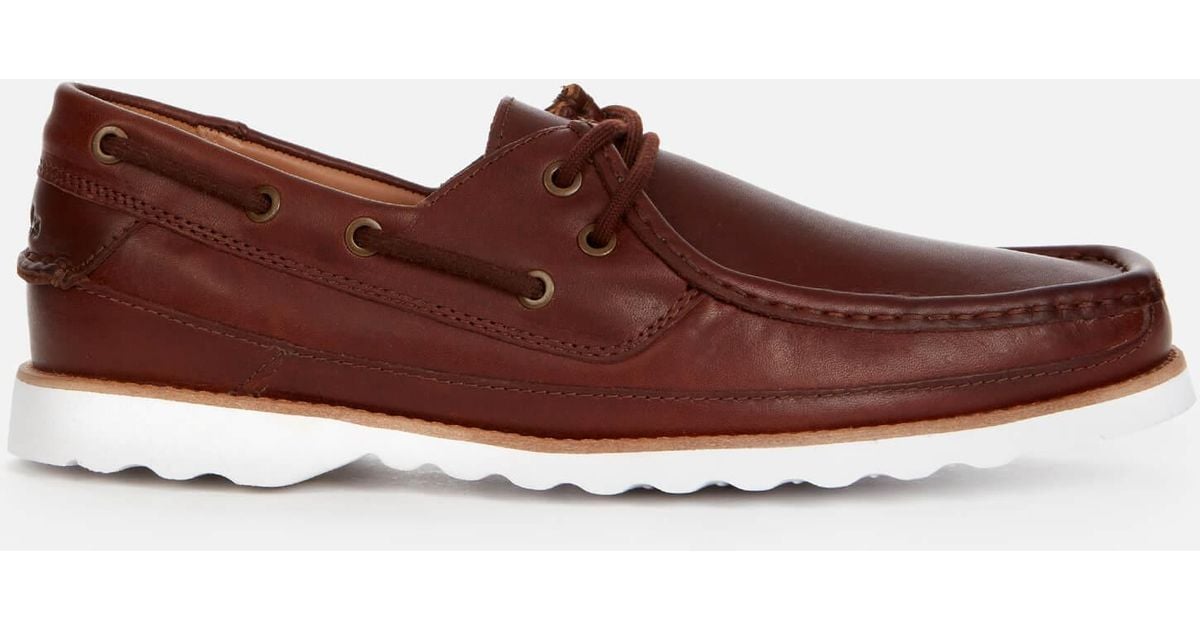 Clarks Durleigh Sail Leather Boat Shoes in Tan (Brown) for Men Lyst UK