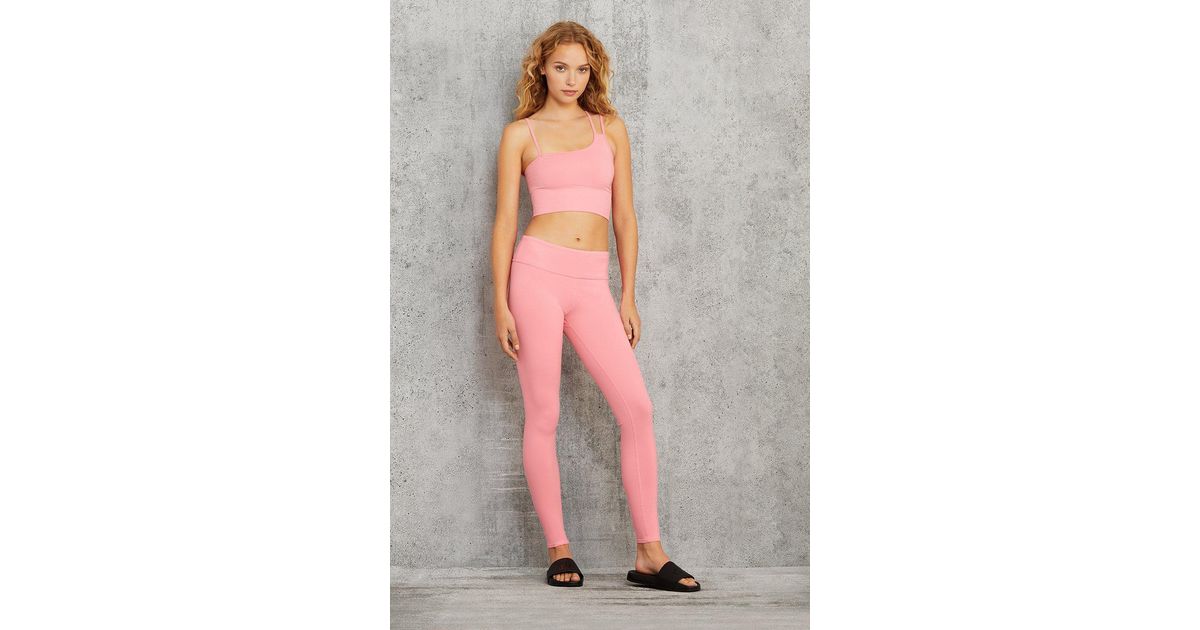 alo yoga offset bralette