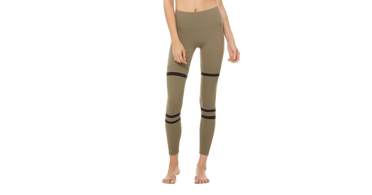 Alo Yoga Highwaist Legit Legging in Green Lyst