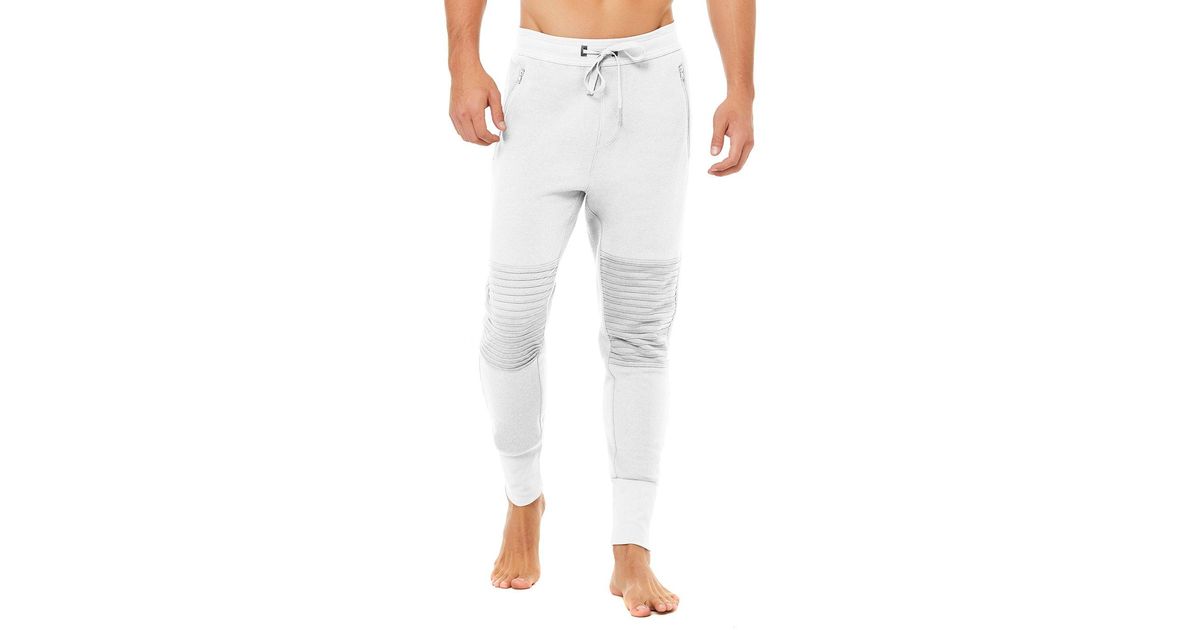Alo Men's Moto Joggers Discount, 53 