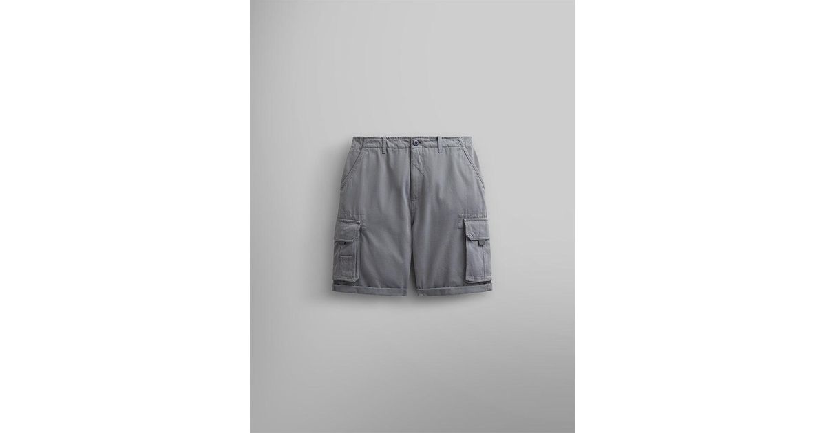 Alpha Industries Crew Short Men | in for Lyst Gray