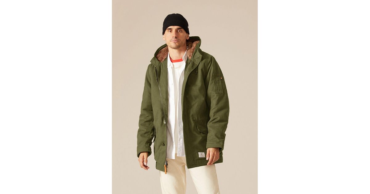 green mod parka