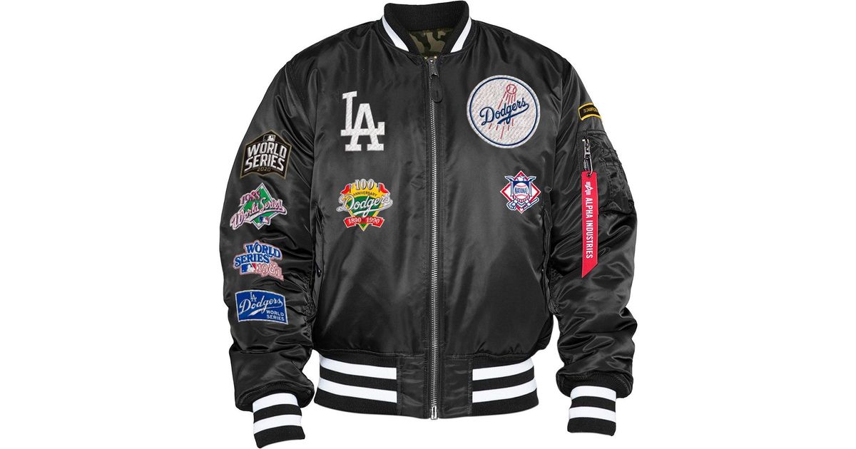 Alpha Industries Los Angeles Dodgers X Alpha X New Era Ma-1 Bomber