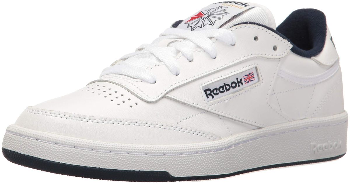 reebok club c 85 leather white