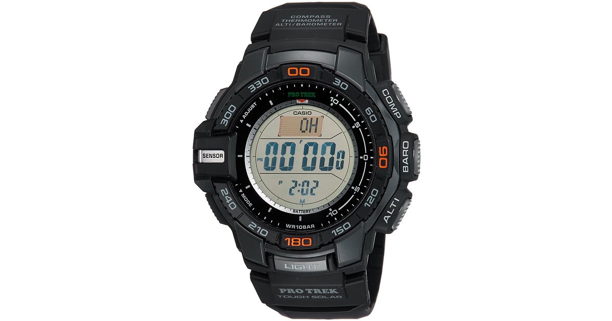 g shock sensor watch