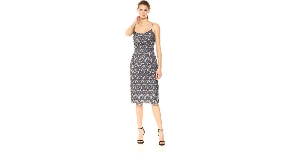 lace midi slip dress