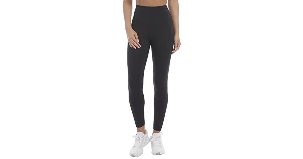 Danskin High Rise Contour Bonded Legging in Black Lyst