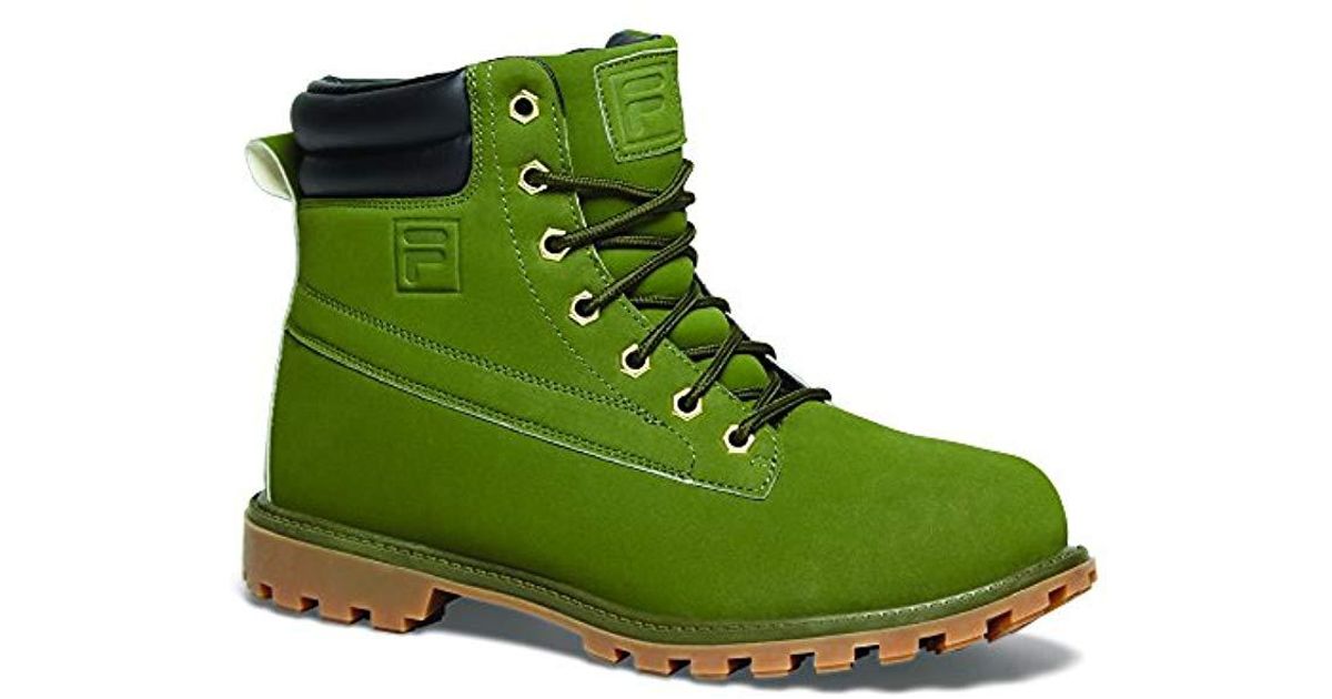 fila boots green