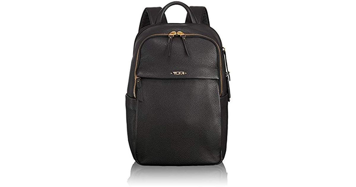 tumi daniella leather backpack