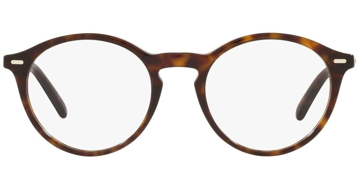 Polo Ralph Lauren Ph2246 Round Prescription Eyewear Frames in Black for