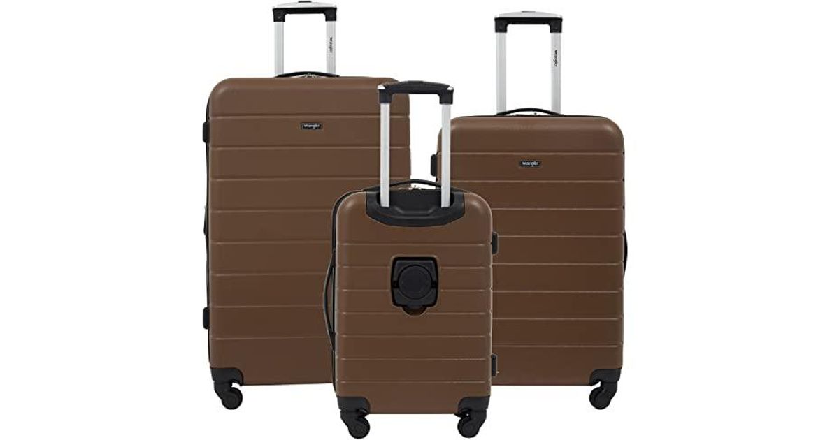 Wrangler Smart Luggage Cup Holder And Usb Port in Brown Lyst