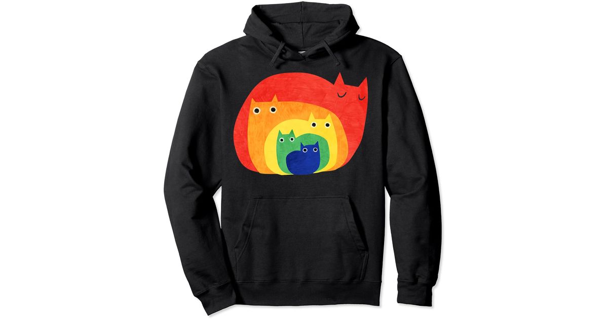 Caterpillar Gay Pride Cat Lgbt Shirt Cats Pile Cute Anime Rainbow