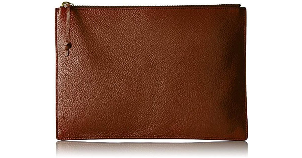 Fossil Emma Leather Tech Pouch