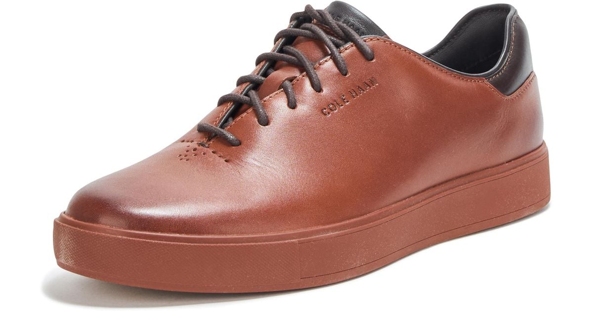 Cole Haan Grandpro Luxe Wholecut Sneakers in Red for Men Lyst