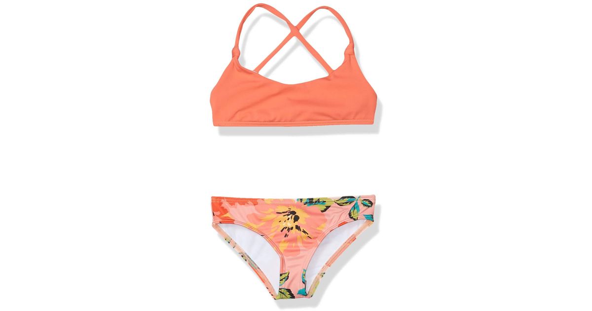 Billabong Girls Geo Delight Tri Set Swim Suit