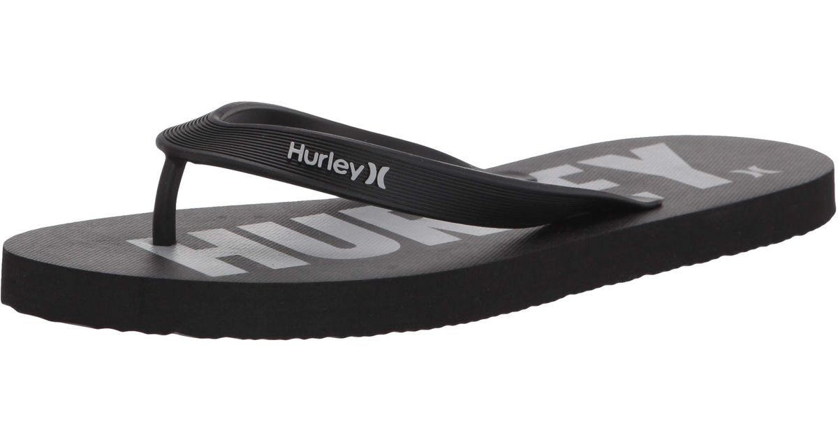 hurley one and only flip flops