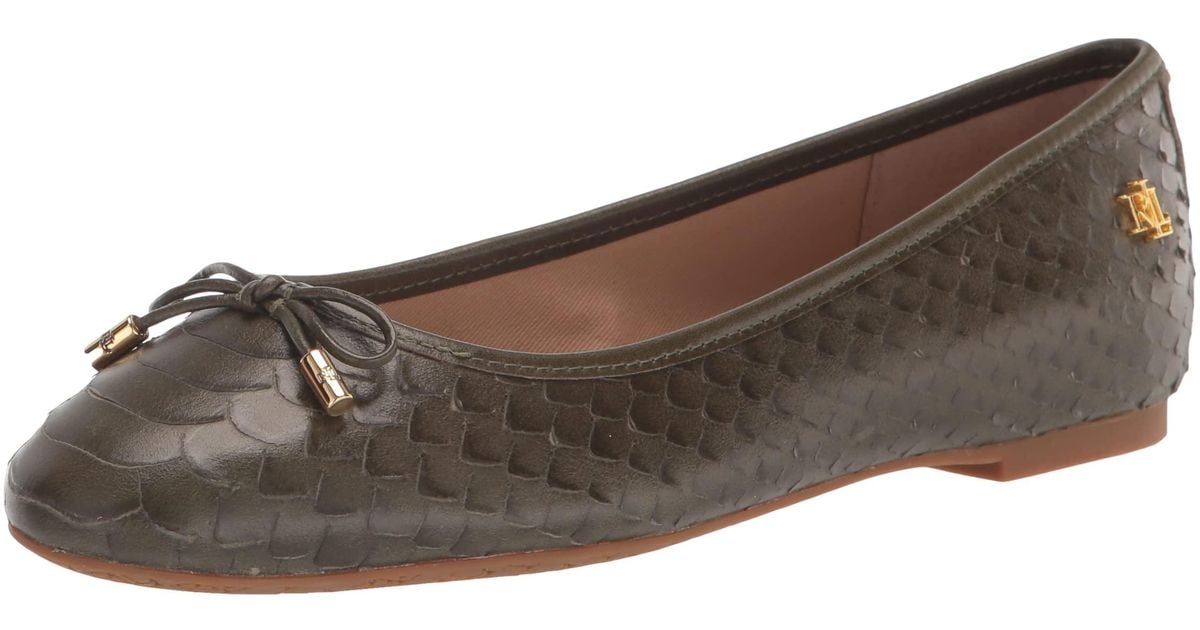Lauren by Ralph Lauren Lauren Ralph Lauren Jayna Ballet Flat in Black