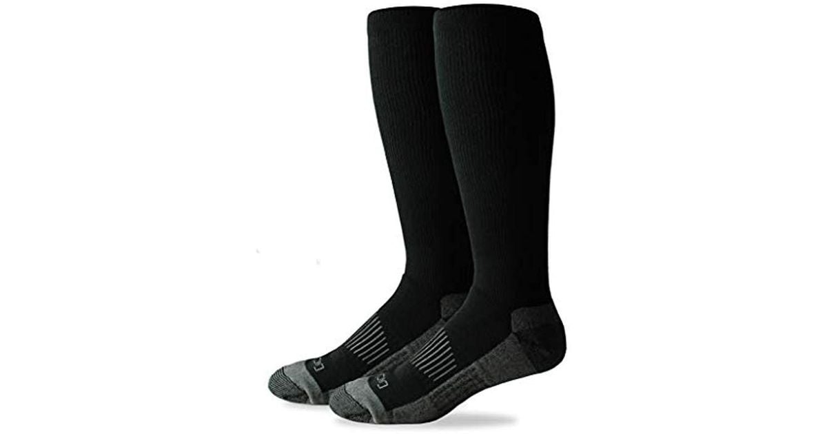 Dickies Light Comfort Compression Overthecalf Socks in Black for Men