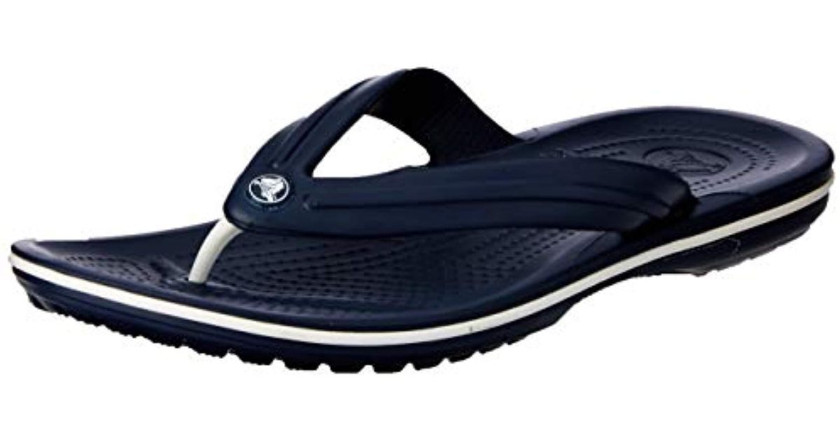 crocband flip navy