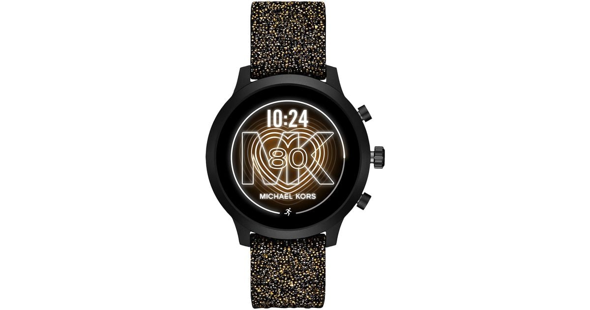 mk black smartwatch