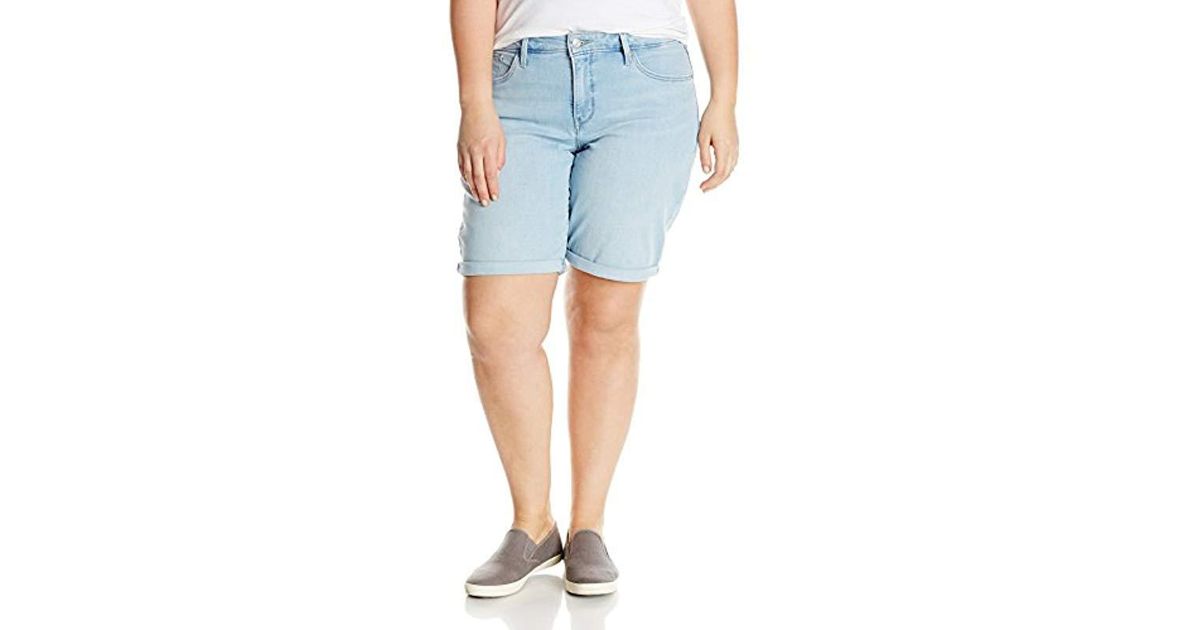 levi's shaping bermuda shorts