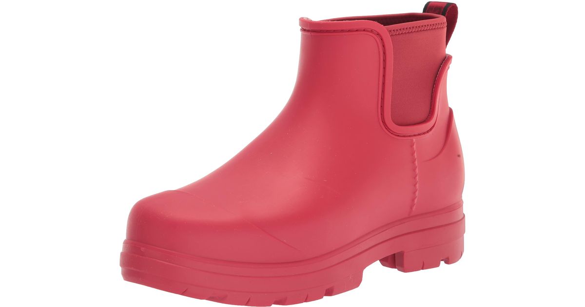 red rain boot uggs