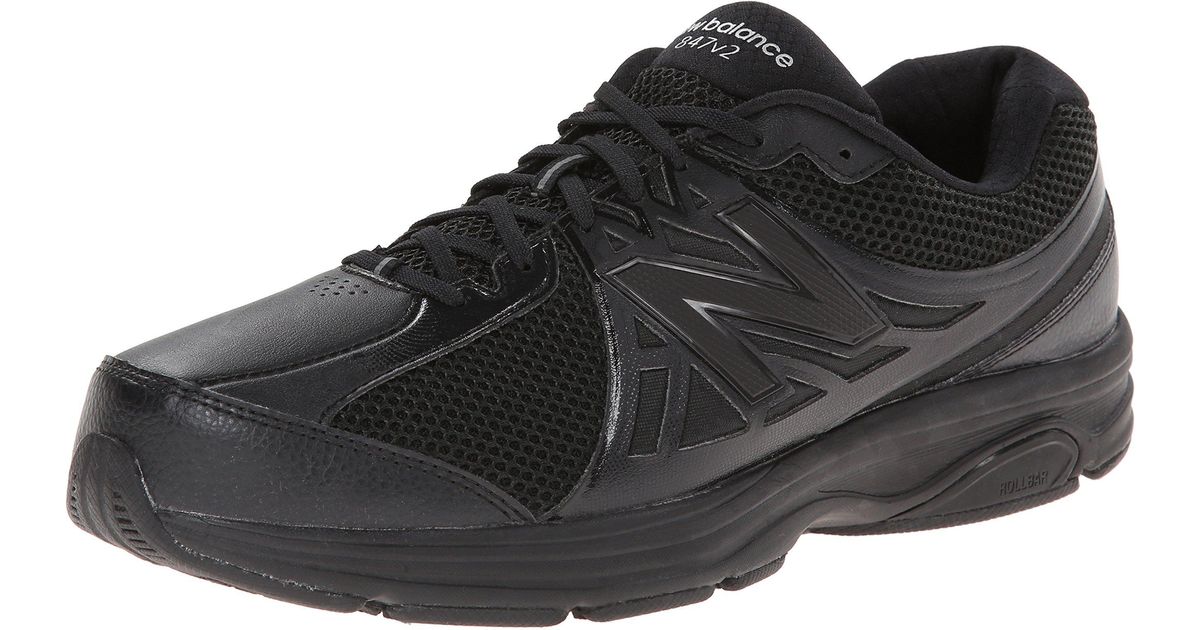 New Balance 847 V2 Walking Shoe in Black for Men | Lyst