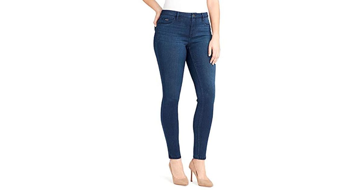 Nine West Jessica Jegging In Yoga Stretch Denim in Blue | Lyst