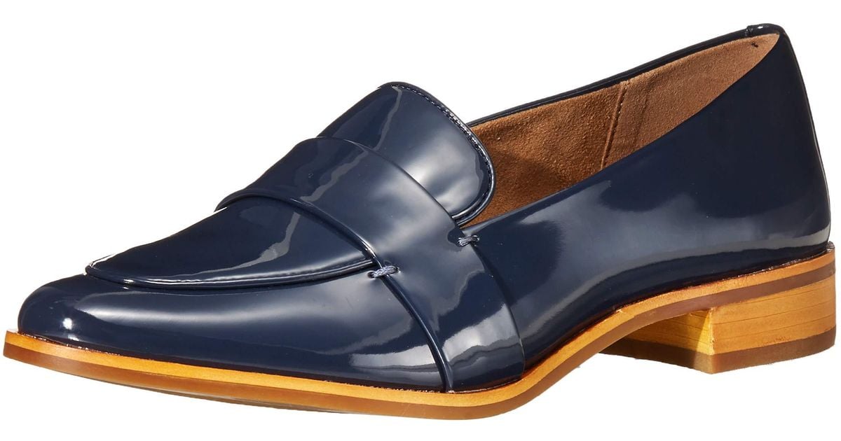aerosoles navy blue flats