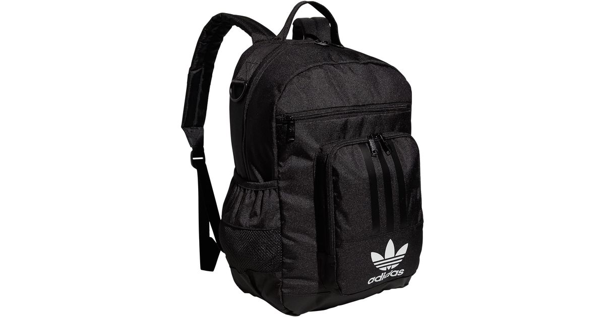 adidas Originals Originals National 3-stripes 2.0 Backpack in Black | Lyst