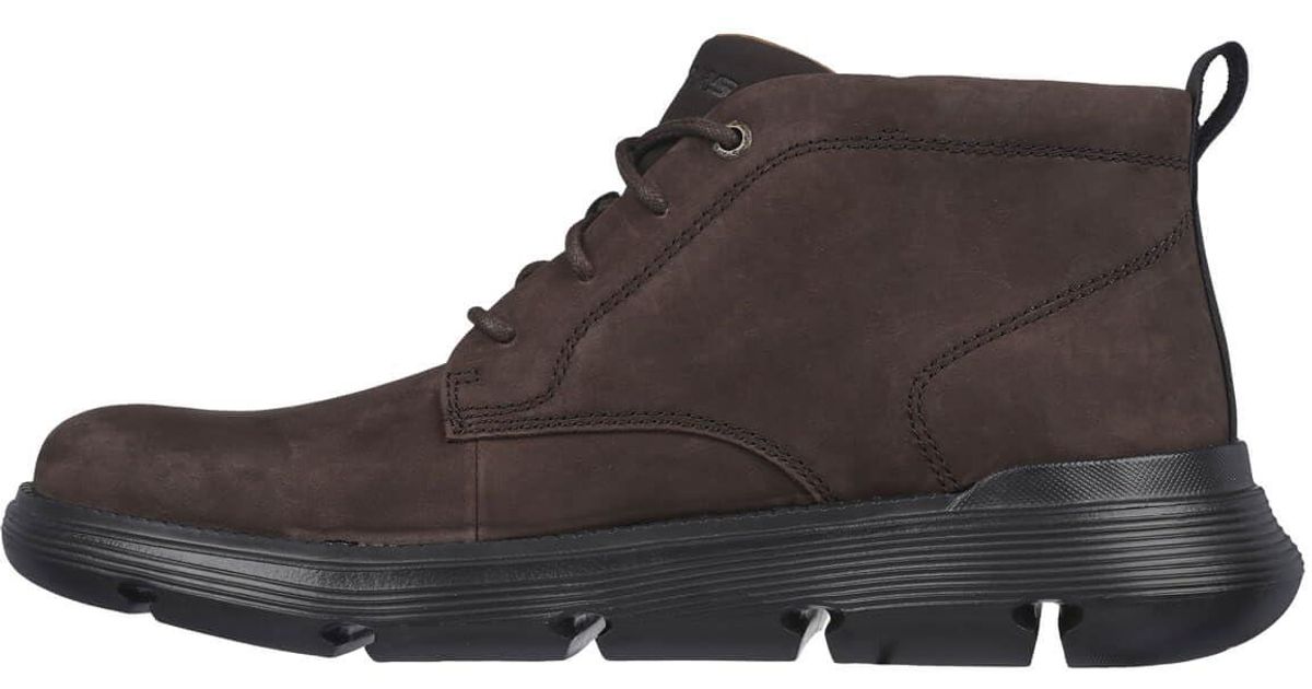 Skechers Usa Garza-fontaine Chukka Boot in Brown for Men | Lyst