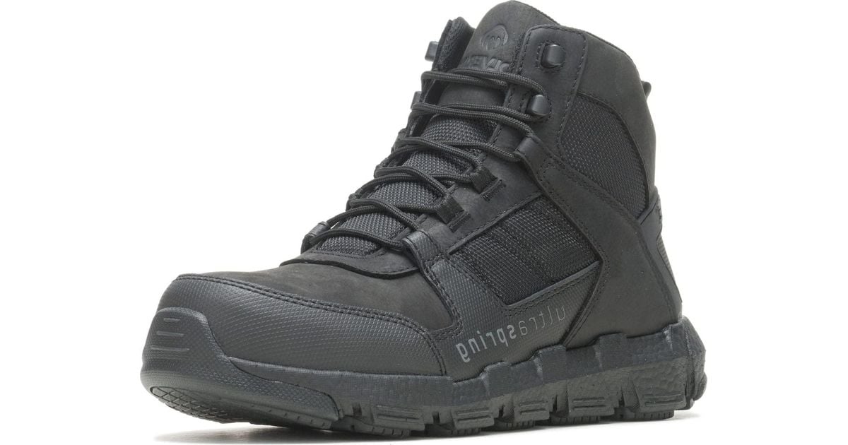 Wolverine Leather Rev Ultraspring Durashocks Carbonmax Vent Mid