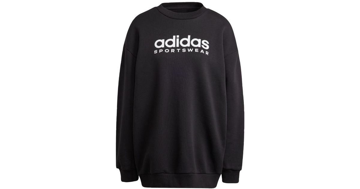 adidas All Szn Graphics Sweater in Black | Lyst