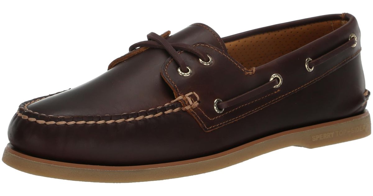 Sperry Heren Mannelijke Authentieke 2 Eye Boot Schoen, Tan, 8, Bruin, 8 UK, Bruin, 40.5 EU