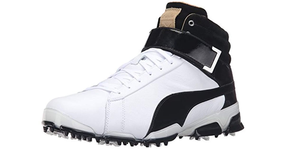 puma high top golf shoe