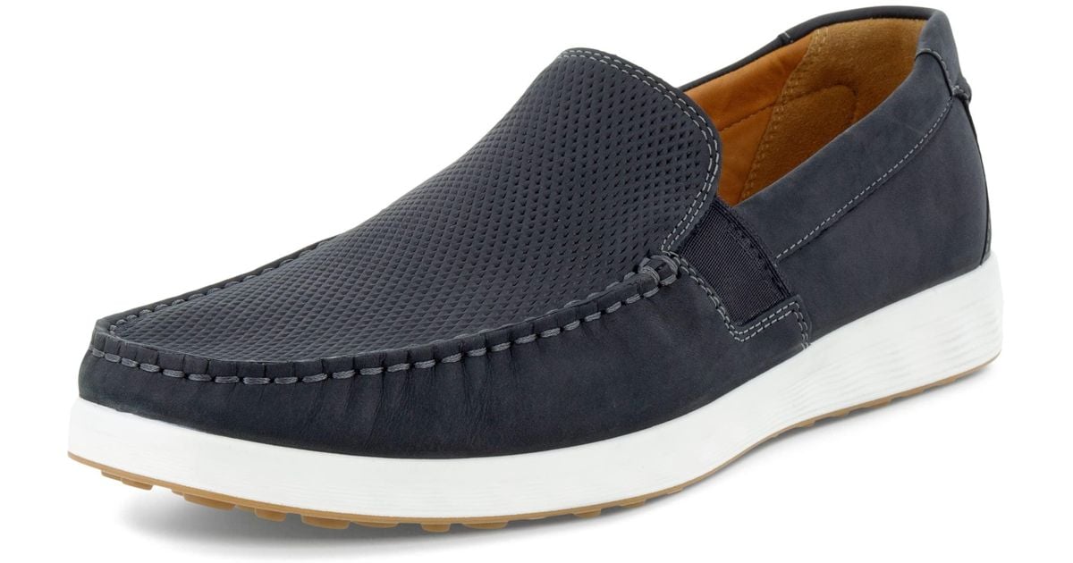 Ecco S Lite Moc Summer Driving Style Loafer in Blue for Men | Lyst