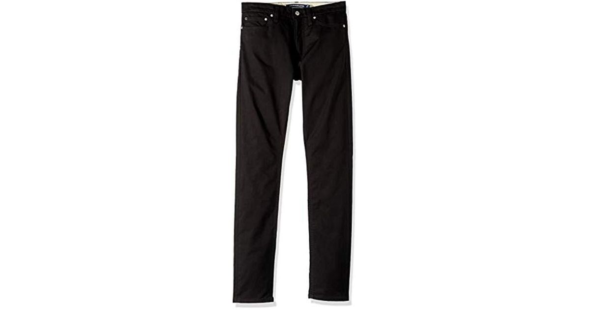 calvin klein men's cotton twill pant