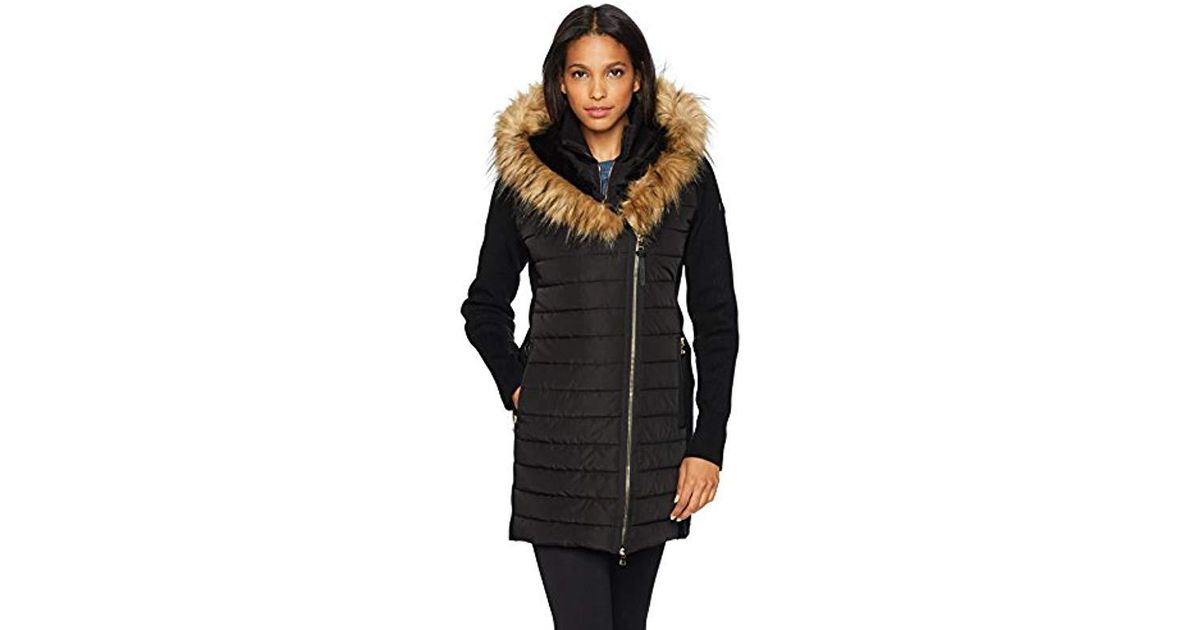 calvin klein hooded walker jacket