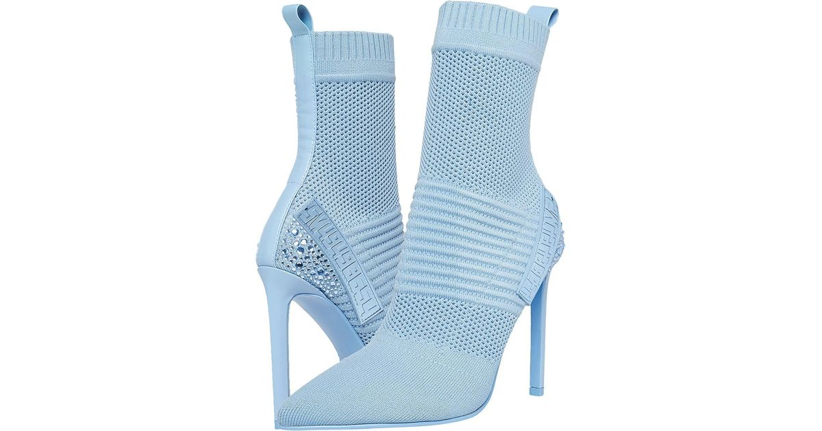 Steve Madden Maxwelle Ankle Boot in Baby Blue (Blue) Lyst