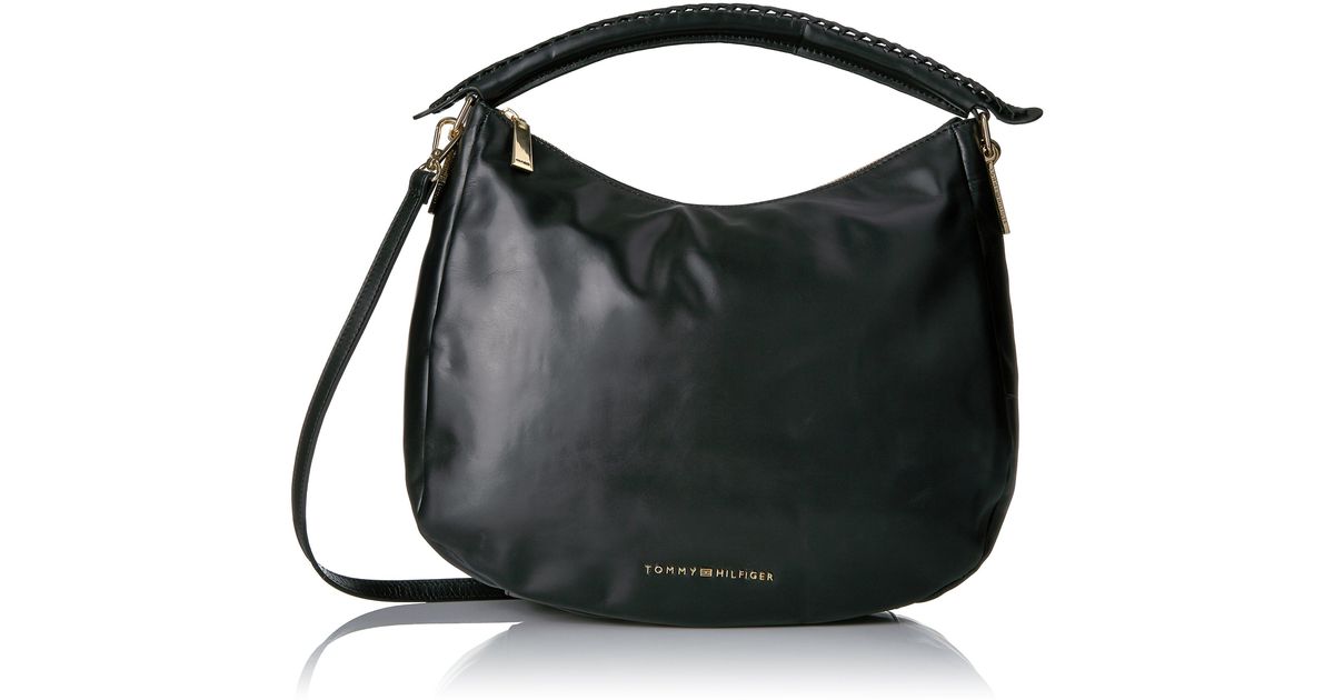 tommy hilfiger black purse