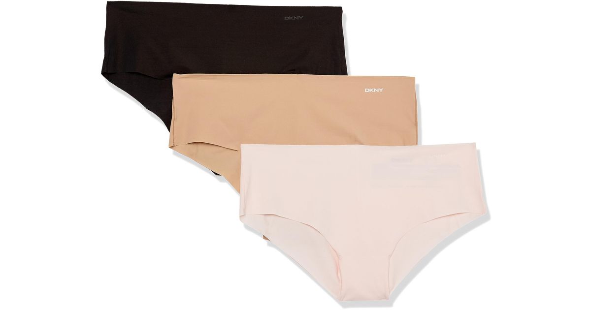 DKNY Litewear Cut Anywhere Hipster Panties 3 Pack Box Multipack in ...