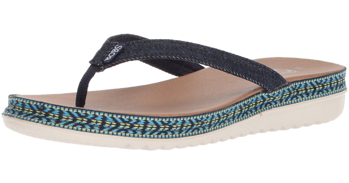 skechers denim sandals
