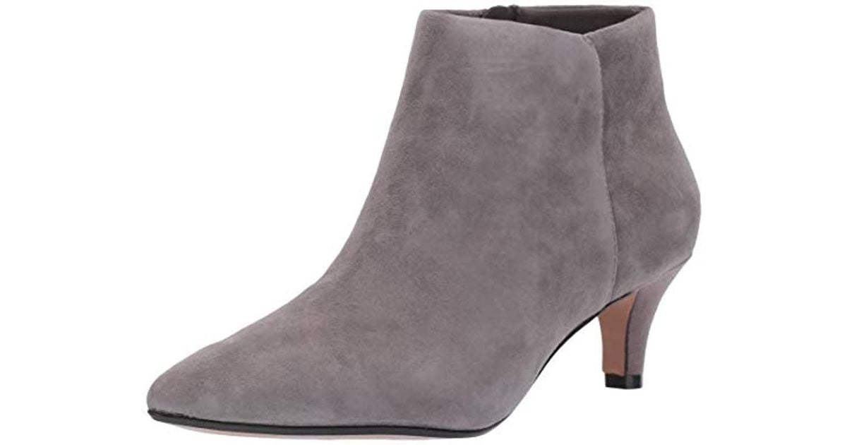 clarks grey suede ankle boots