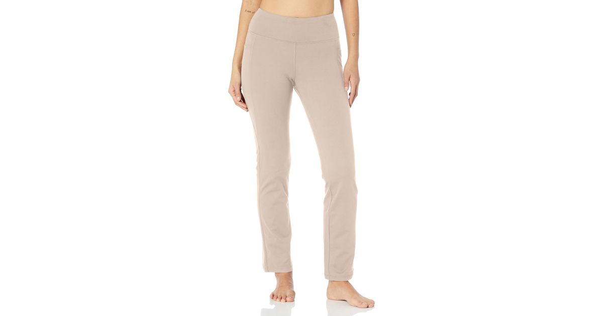 Jockey Premium Pocket Yoga Pant in Natural Lyst